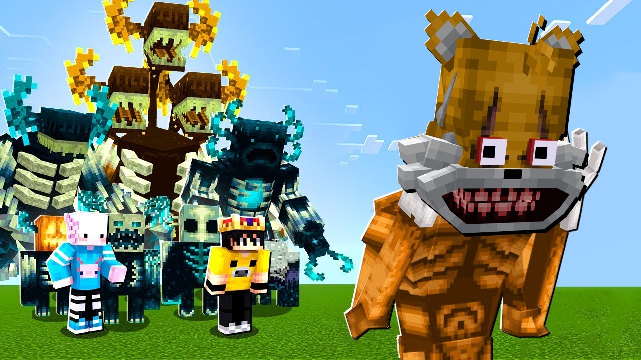 SHIN TAİLS VS TİTAN OVERWARDEN! | Minecraft