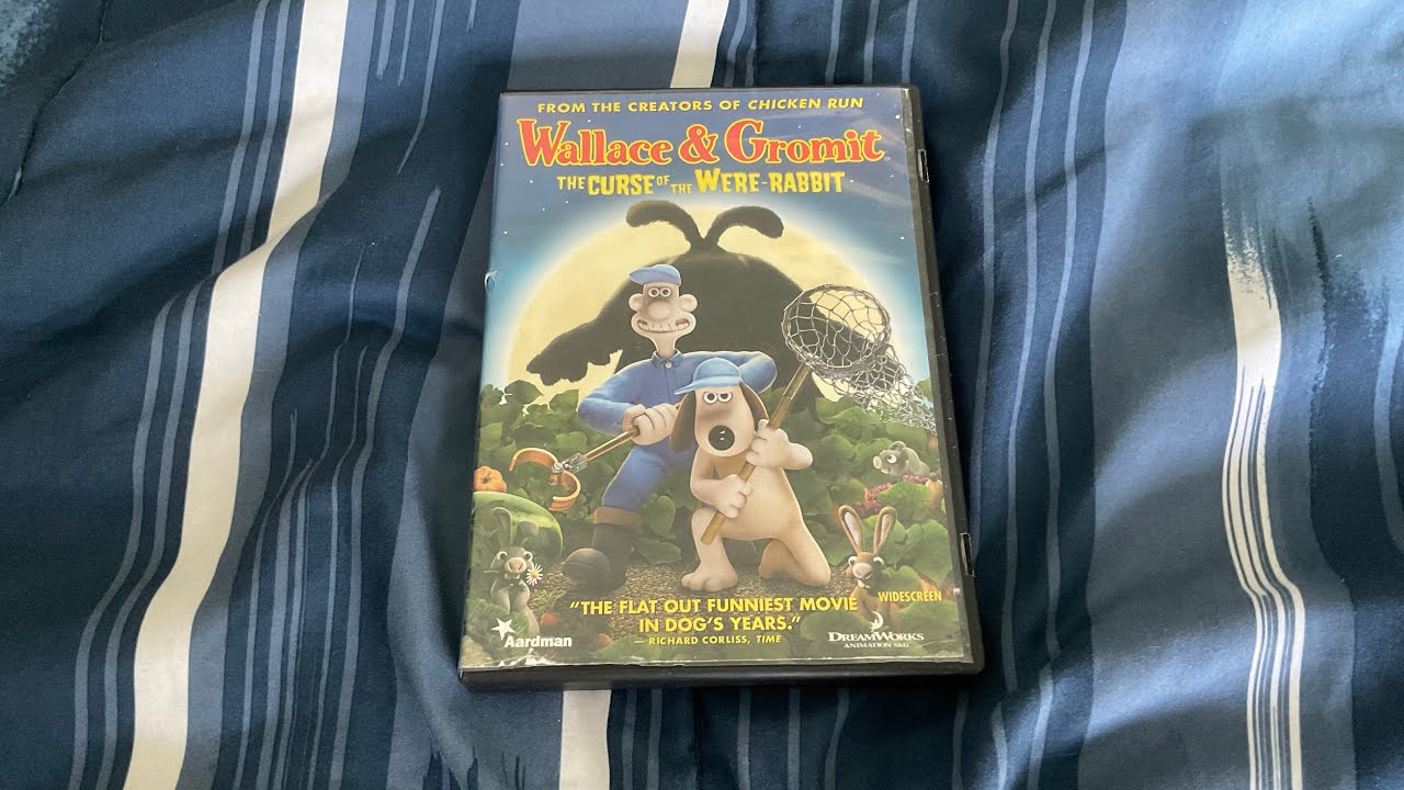 Opening to Wallace & Gromit: The Curse of the Were-Rabbit 2006 DVD (Widescreen version)