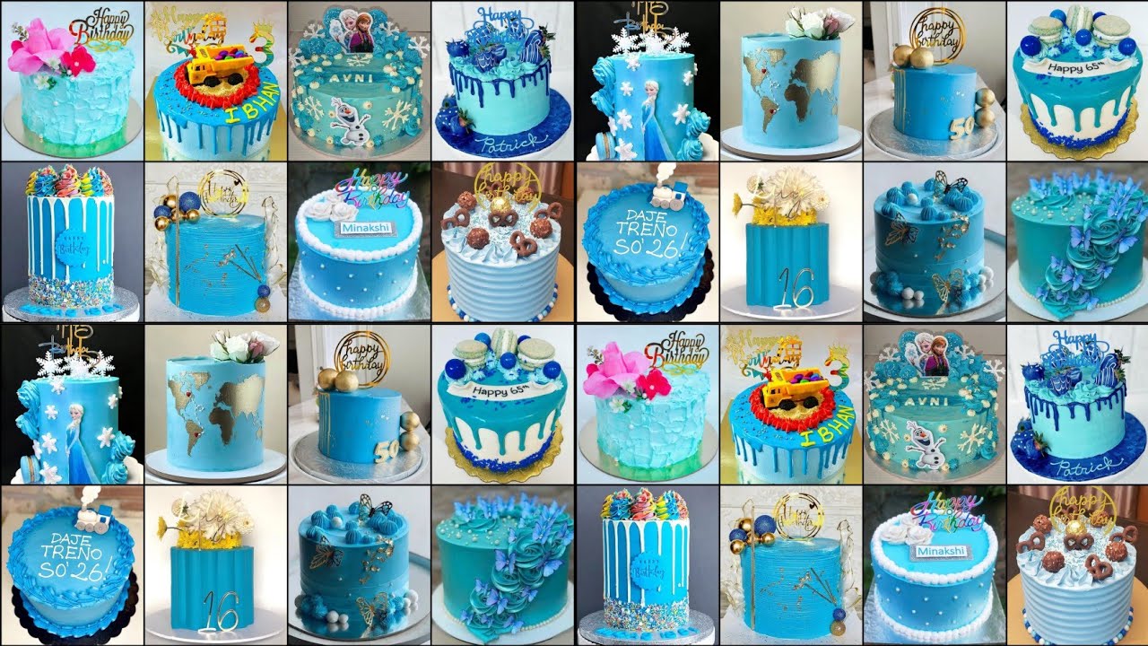 💙80+Most Trending Sky Blue Colour Cake Designs 2023/Blue Cake decorating ideas/Blue Cake/Cake Design