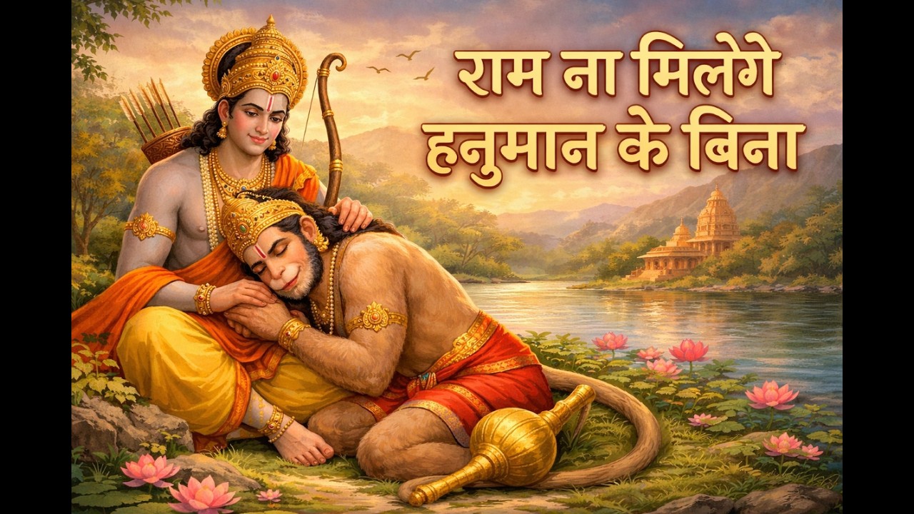 राम ना मिलेंगे हनुमान के बिना | Ram Na Milenge Hanuman Ke Bina | Most Beautiful Ram Hanuman Bhajan