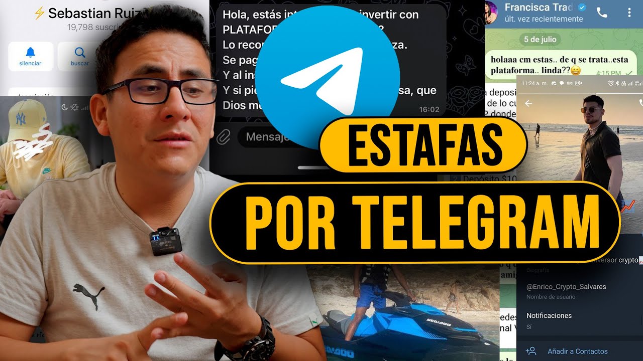 03 FORMAS que te ESTAFAN por TELEGRAM | CUIDADO no CAIGAS⚠️