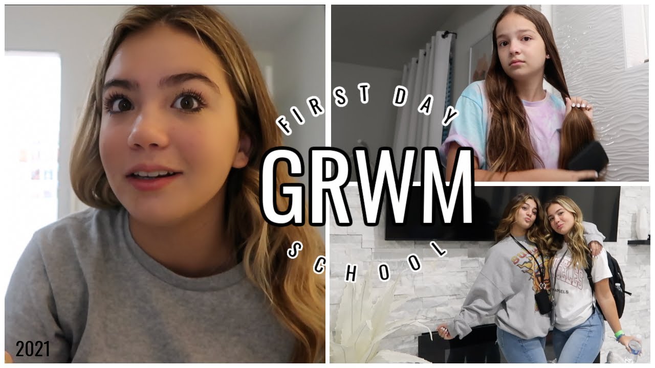 GRWM: ПЕРВЫЙ УЧЕБНЫЙ ДЕНЬ 2021 ГОДА «ПЕРВОКУРСНИК И СЕМИКЛАССНИК» | СЕСТРА НАВСЕГДА