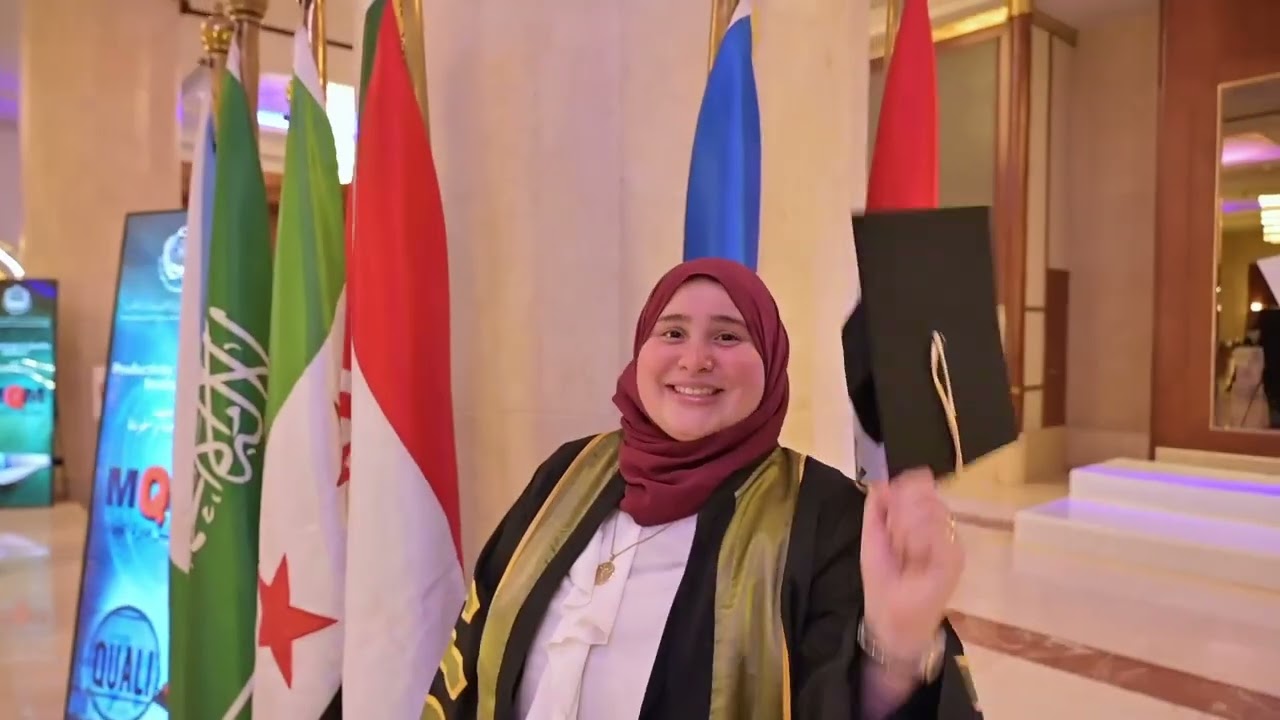 برومو حفل تخرج معهد الانتاجيه والجوده بالاكاديميه البحريه فرع القاهره...... 12 يناير 2026.