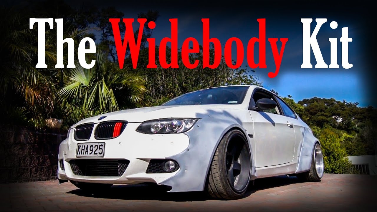 BMW E92 Custom Widebody Kit Install