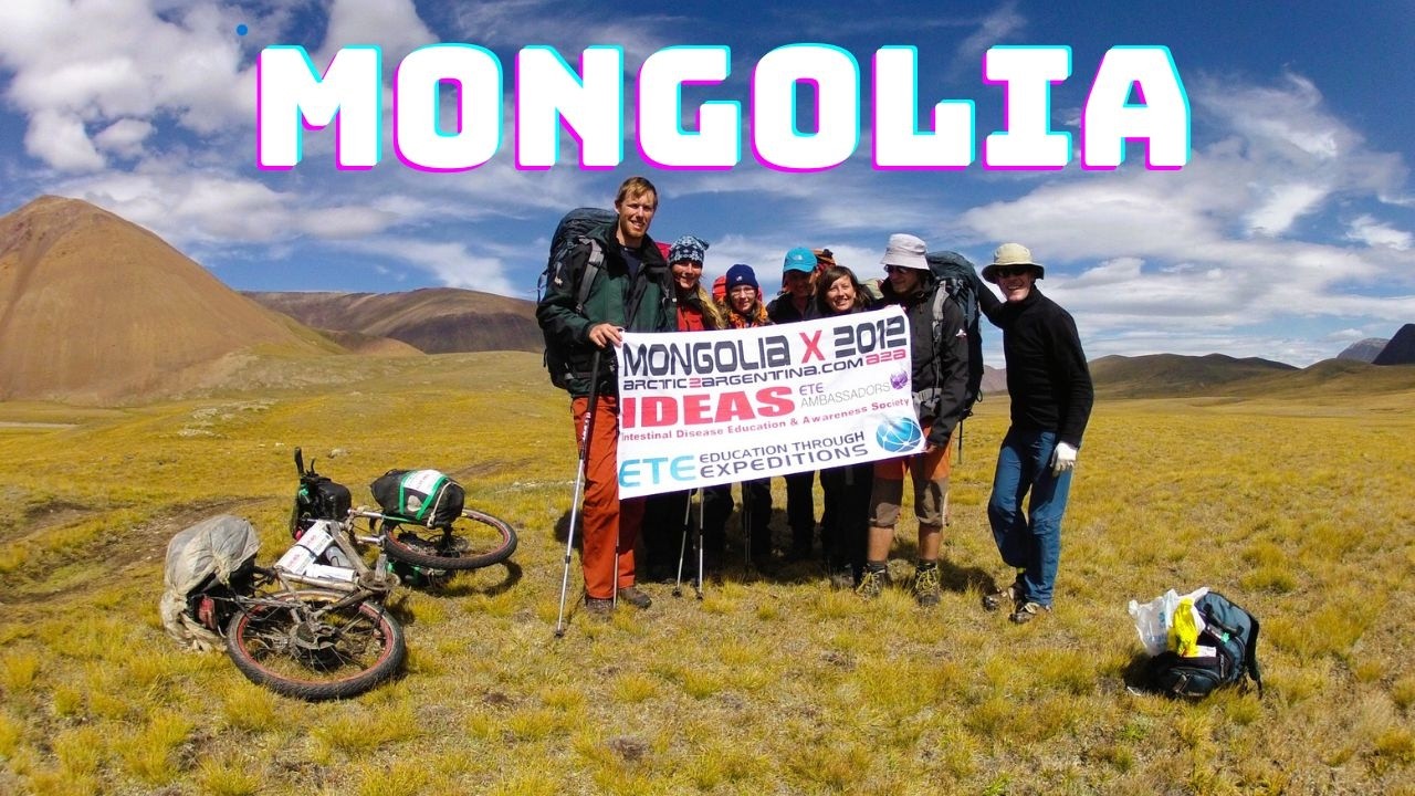 Crossing Mongolia Cycling Alone Only GPS/Map No Reservations