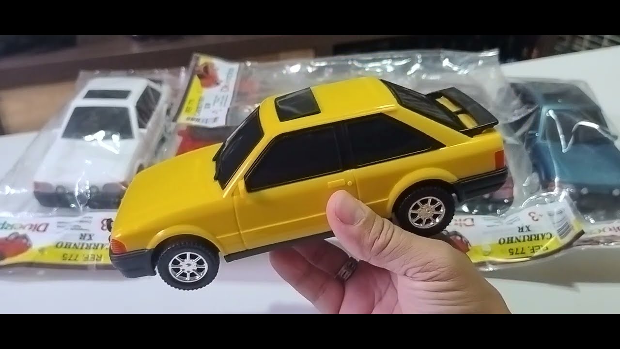 REVIEW Coleção de Escorts XR3 (Carrinho XR) em plástico fabricados pela DIVERPLÁS Ind. e Com. LTDA.