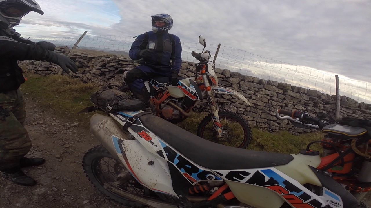The Devil's Staircase, Marsett, Turbury, X-Mas Enduro Fun with Cumbria TRF
