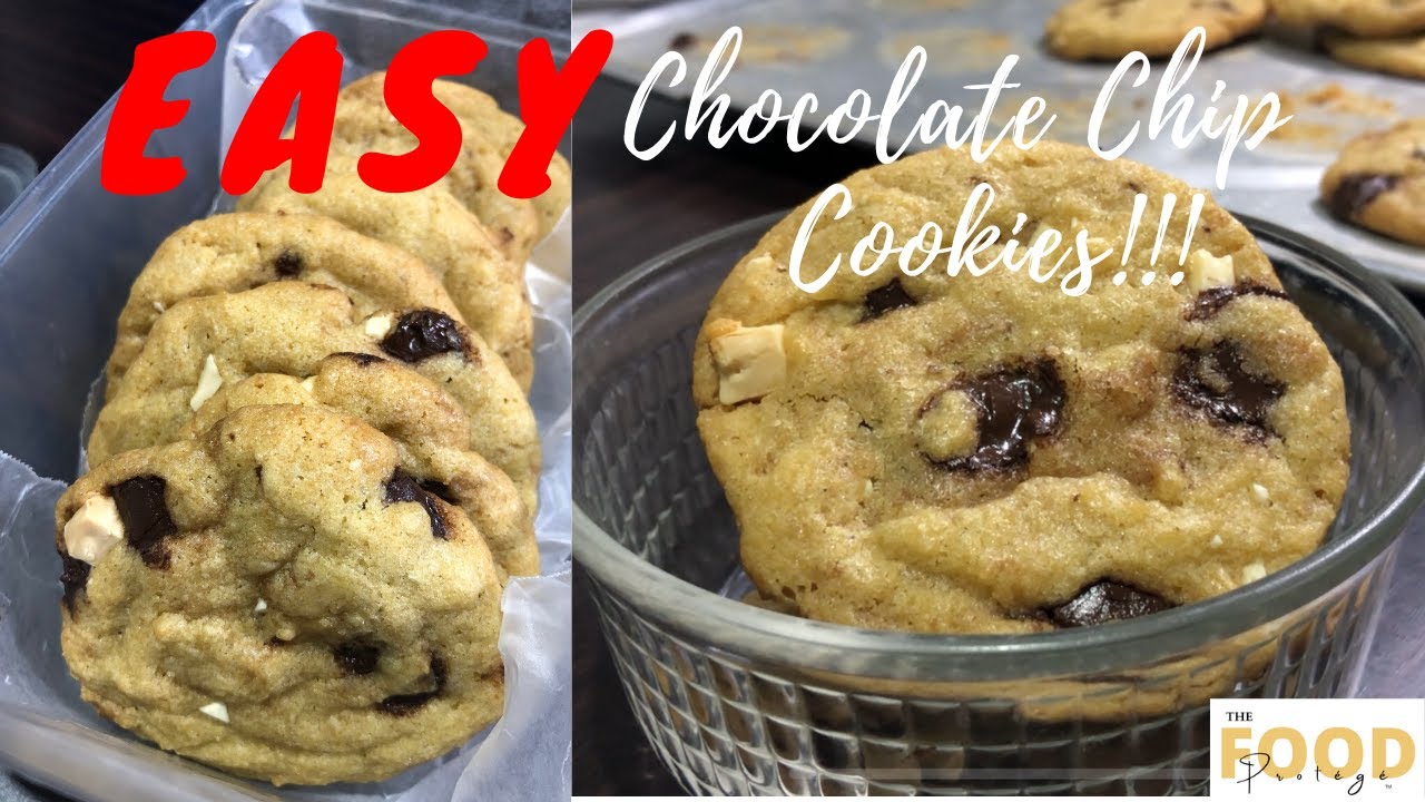 Easy Chocolate Chip Cookies by The Food Protege | No Butter? No Problem! | Very Affordable and CHEWY