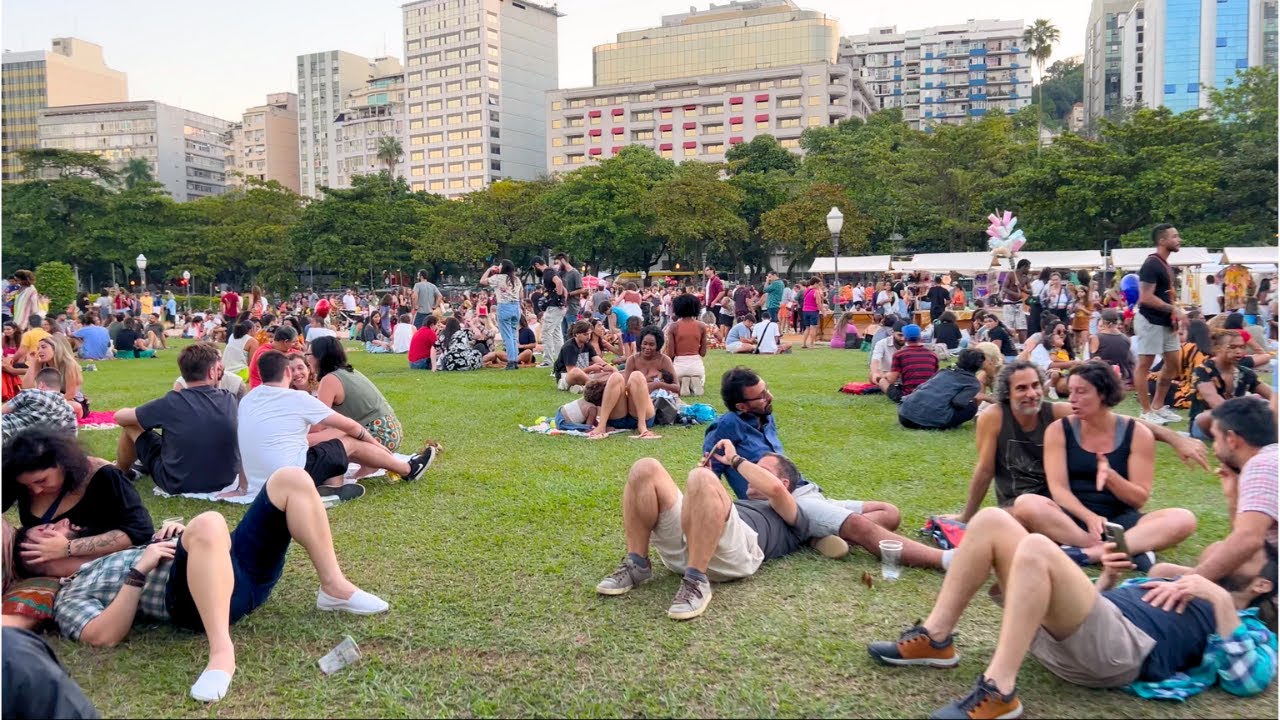 A Different Sunday on the Streets of Rio de Janeiro