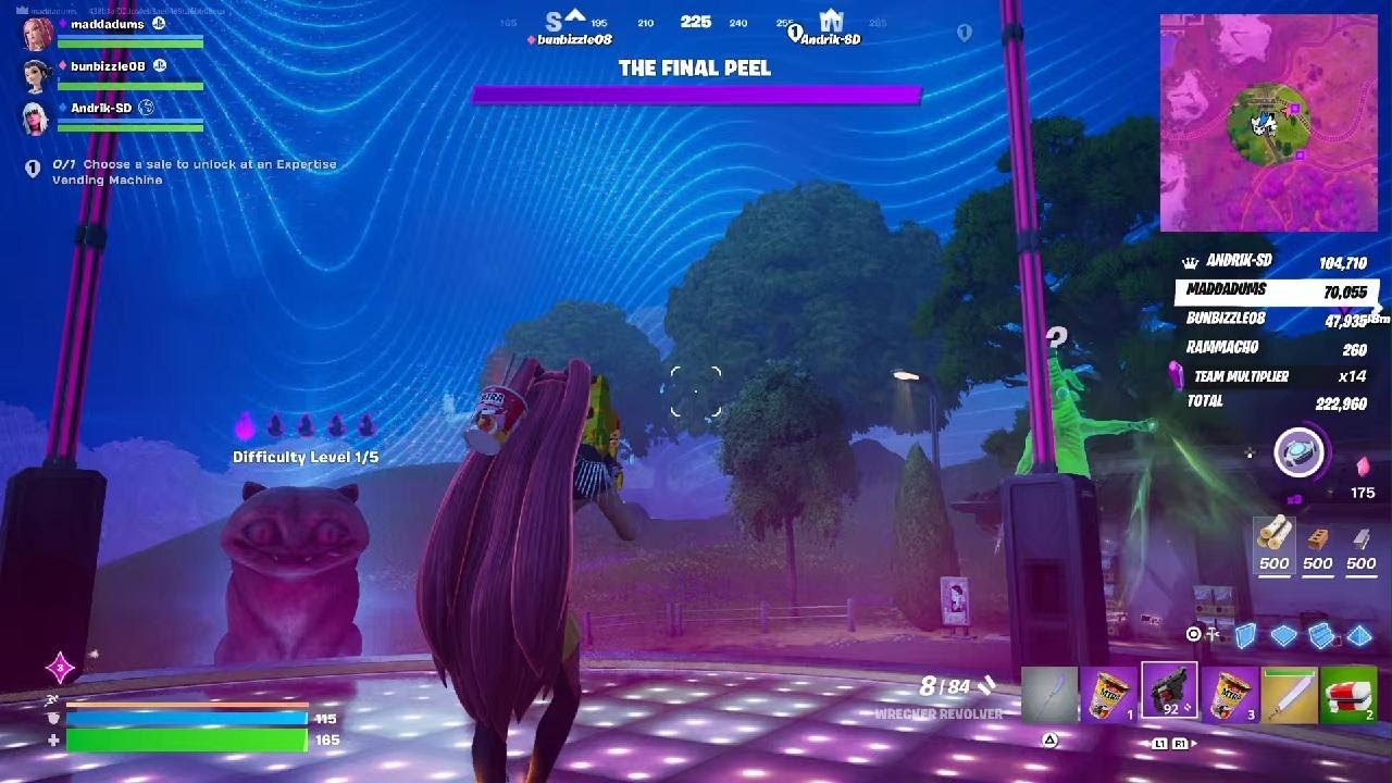 Fortnite k pop demon hunter DEMON RUSH