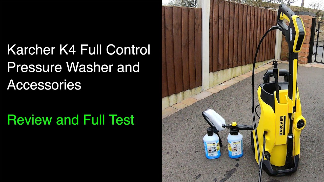 Мойка высокого давления Karcher K4 Full Control и аксессуары — полный тест и обзор