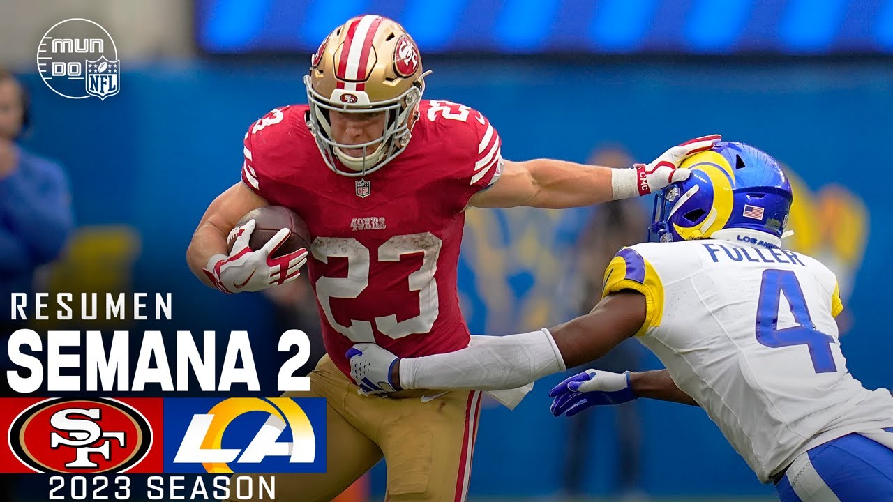 San Francisco 49ers vs. Los Angeles Rams | Semana 2 NFL 2023 | NFL Highlights Resumen en español