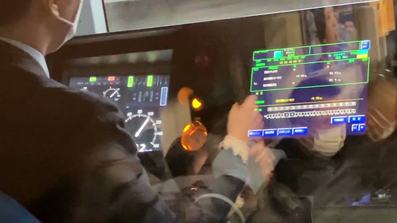 武蔵小杉と西大井の間の高速運転！！最高時速113㎞！！