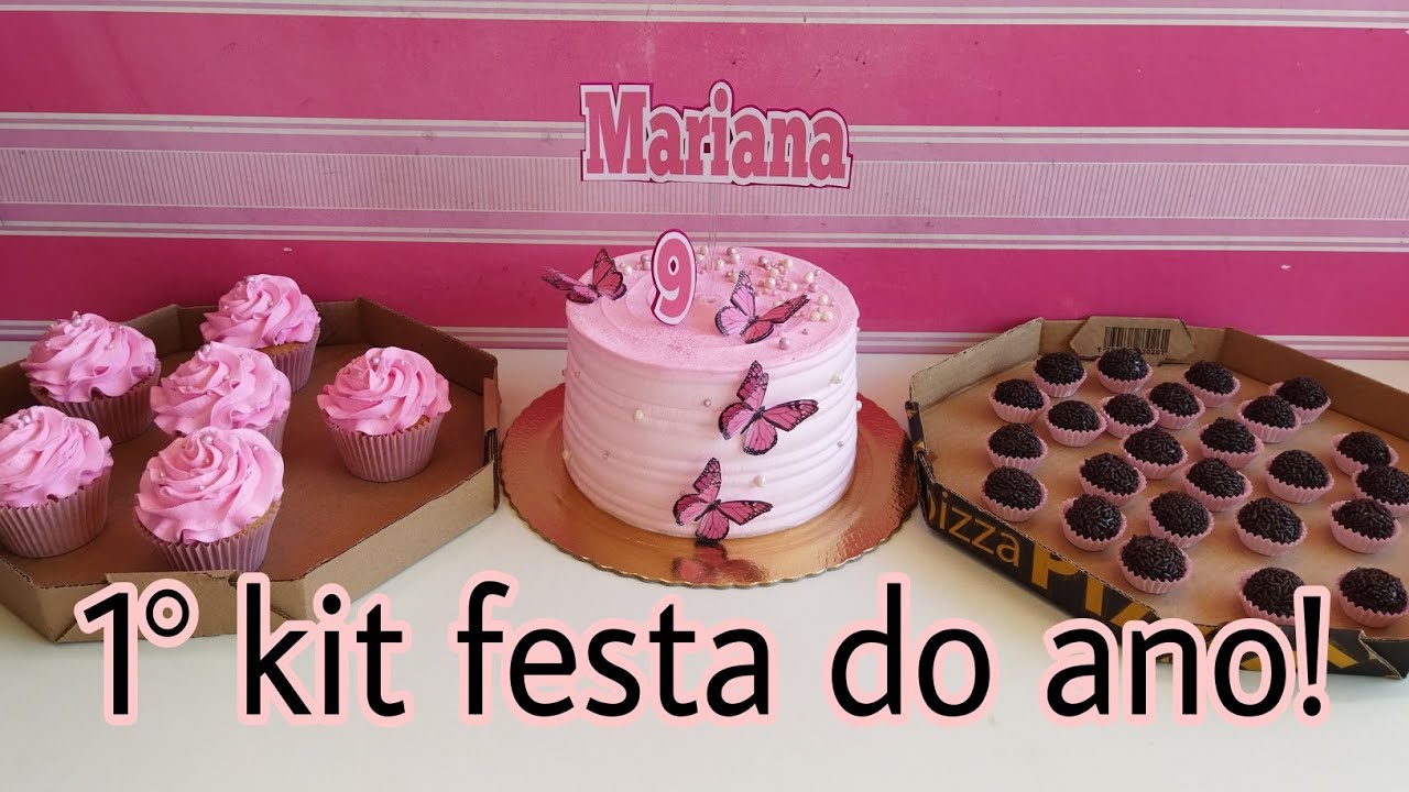 kit festa para 12 pessoas/ fature muito com esses kits!