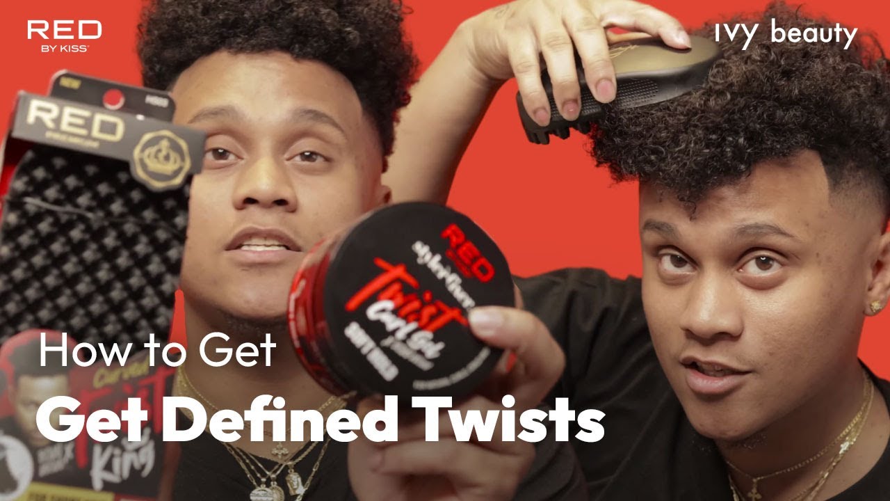 Как создать четкие завитки с помощью геля для завивки волос RED by Kiss Twist Curl Gel и щетки Bo...