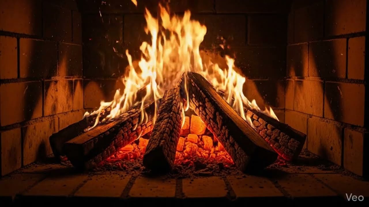 Fogata para Dormir 5 Horas | Cozy Fireplace for Deep Sleep & Relaxation 🔥 #sleepsounds 