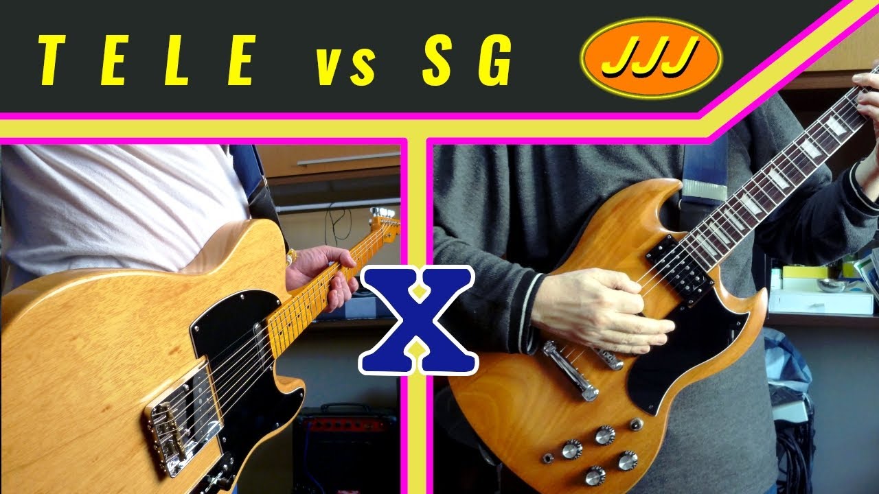 SG e Telecaster: guitarras DESPREZADAS?