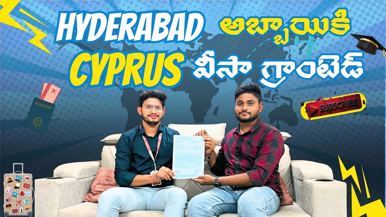 Hyderabad Abbayiki Cyprus Visa Granted ll Congratulations Thumma SujithKumar #cyprus #svvconsultancy