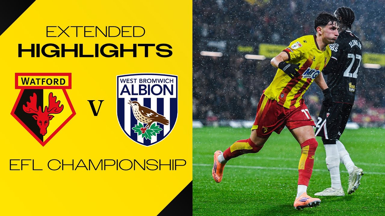 ANOTHER COMEBACK WIN! 🔥 | Watford 2-1 West Bromwich Albion | Extended Highlights