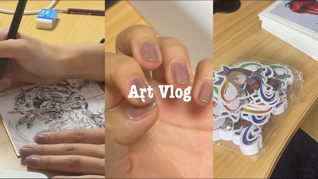 ついにデザインフェスタ61へ初出展。｜Art Vlog