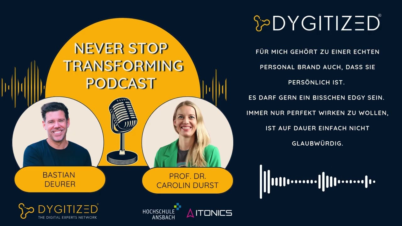 #24 Personal Branding & Corporate Influencing auf LinkedIn – Mit Prof. Dr. Carolin Durst