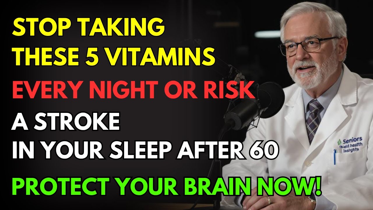 SENIORS: THIS VITAMIN Raises Stroke Risk Overnight | Senior Health Care