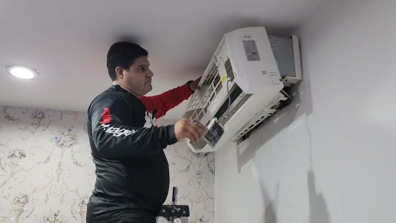 45 Reparación tira agua evaporador minisplit mirage absoluto x