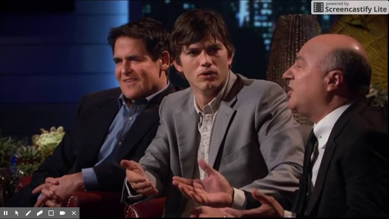 SHARK TANK: Ashton Kutcher fights with Kevin