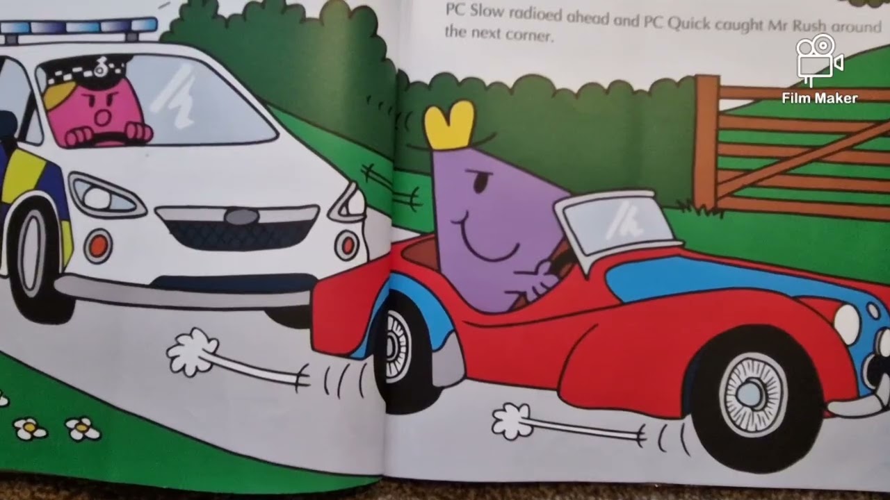 Mr Men Little Miss police station written and illustrated by Adam Hargreaves 