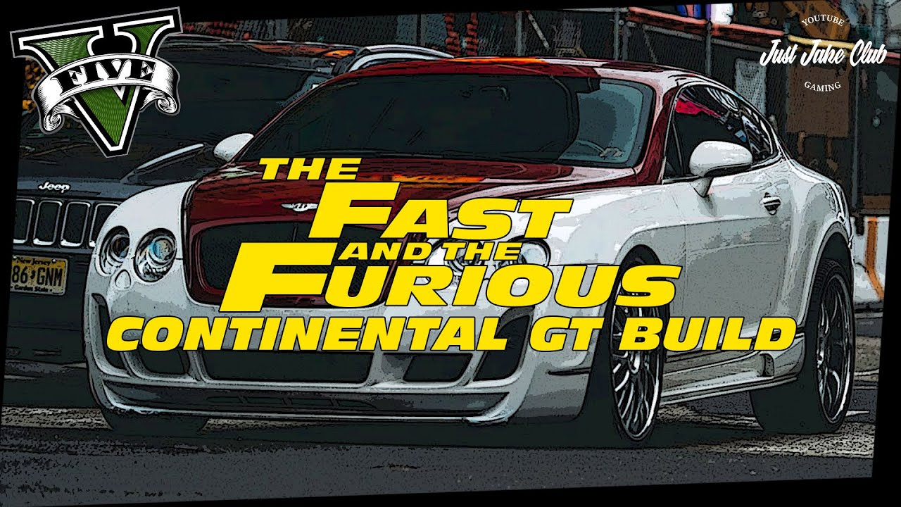 Fate Of The Furious | Bentley Continental | GTA V Car Build Tutorial (WINDSOR)