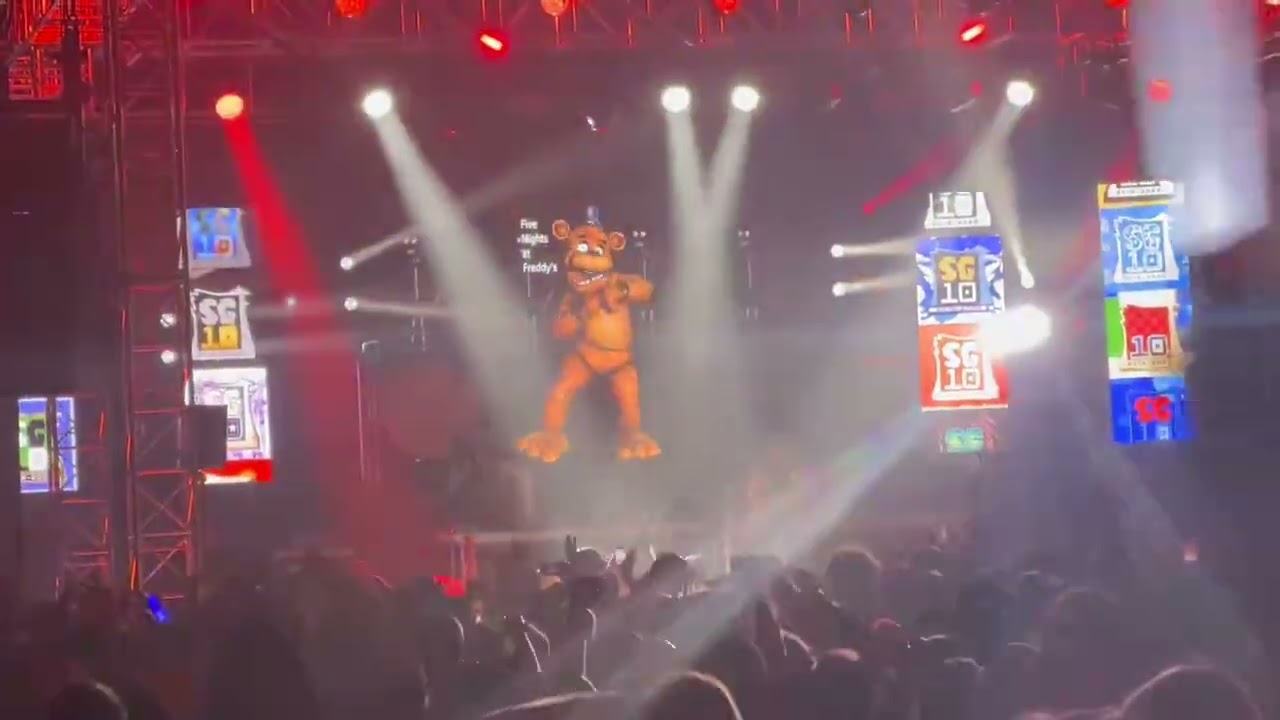 FNAF Circus (sigma rizz mode) in SilvaGunner's DJ concert