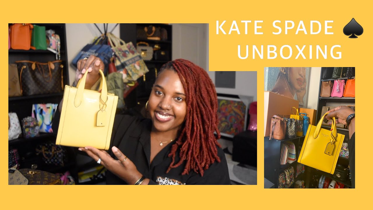 Kate Spade Bag Unboxing ! Manhattan Mini Tote Review ---thecompletedlook