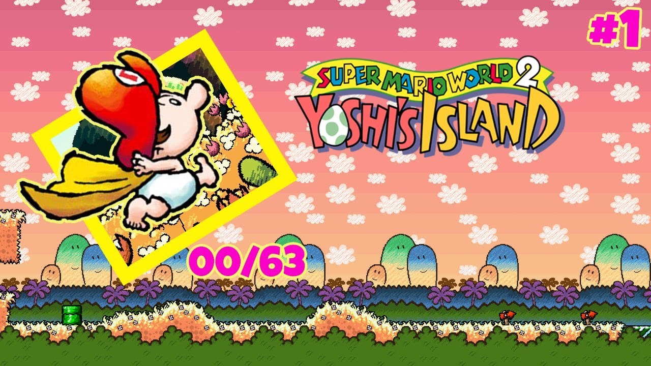 YOSHI's ISLAND Super Mario World 2 - #retrogaming  #supernintendo  #yoshisisland #mariobros