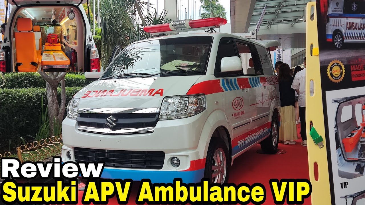 Review Suzuki Apv Ambulance Type Paling Lengkap (VIP) , Rekomendasi Untuk Keperluan Medis & Pasien