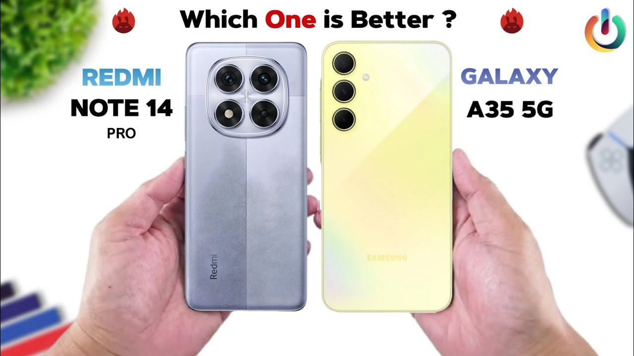 Redmi Note 14 Pro против Samsung Galaxy A35 — какой из них лучше для вас 🔥