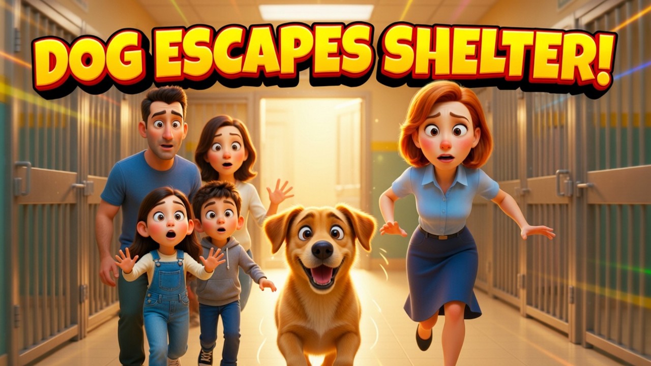 The Dog Chose Us | English Story for Beginners (A1–A2)
