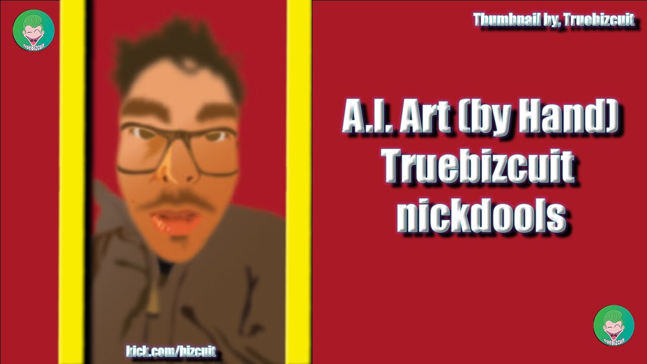 Nickdools [A.I. Art Done by another Human] Drawing Kick Streamers by TrueBizcuit #45