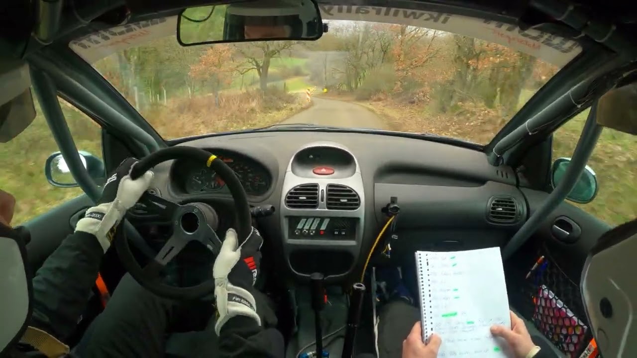 Rallye Kempenich '23 | ONBOARD MISTAKE WP1 Hausten | Rijks/ Rijks | Peugeot 206 Rally Cup