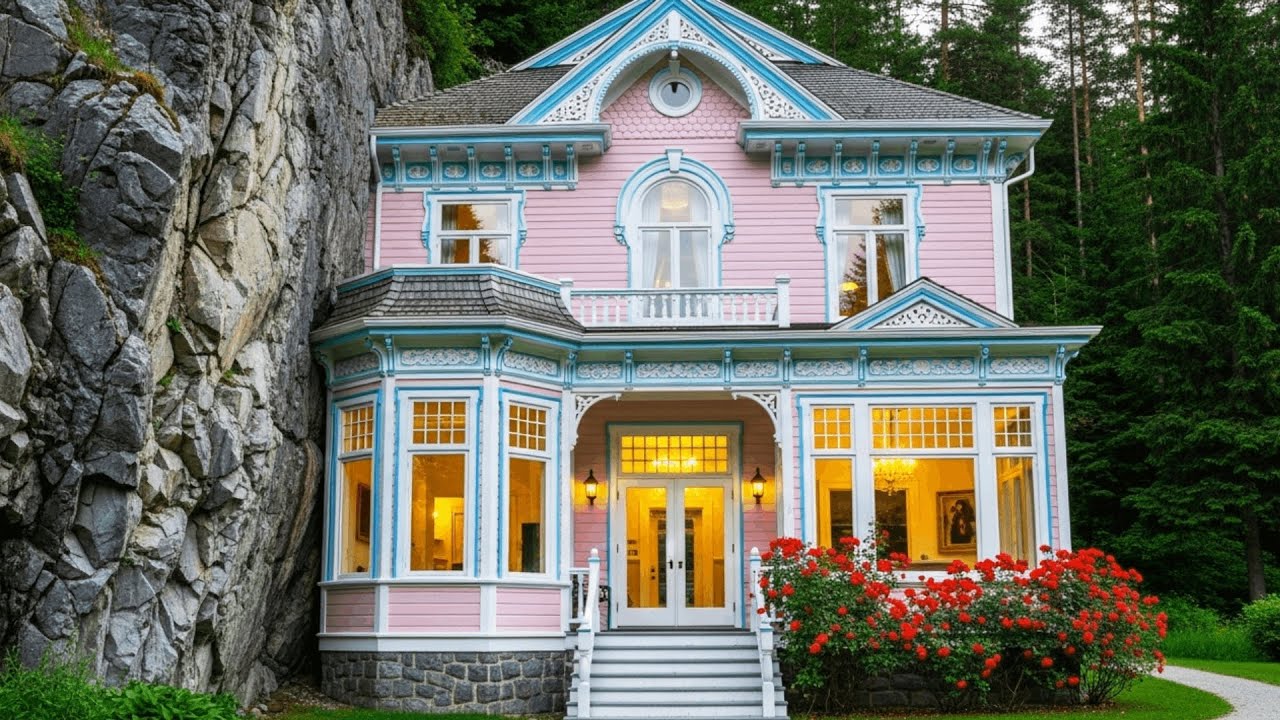Victorian Gothic Dream Home Tour – Tiny, Pastel & Perfect.