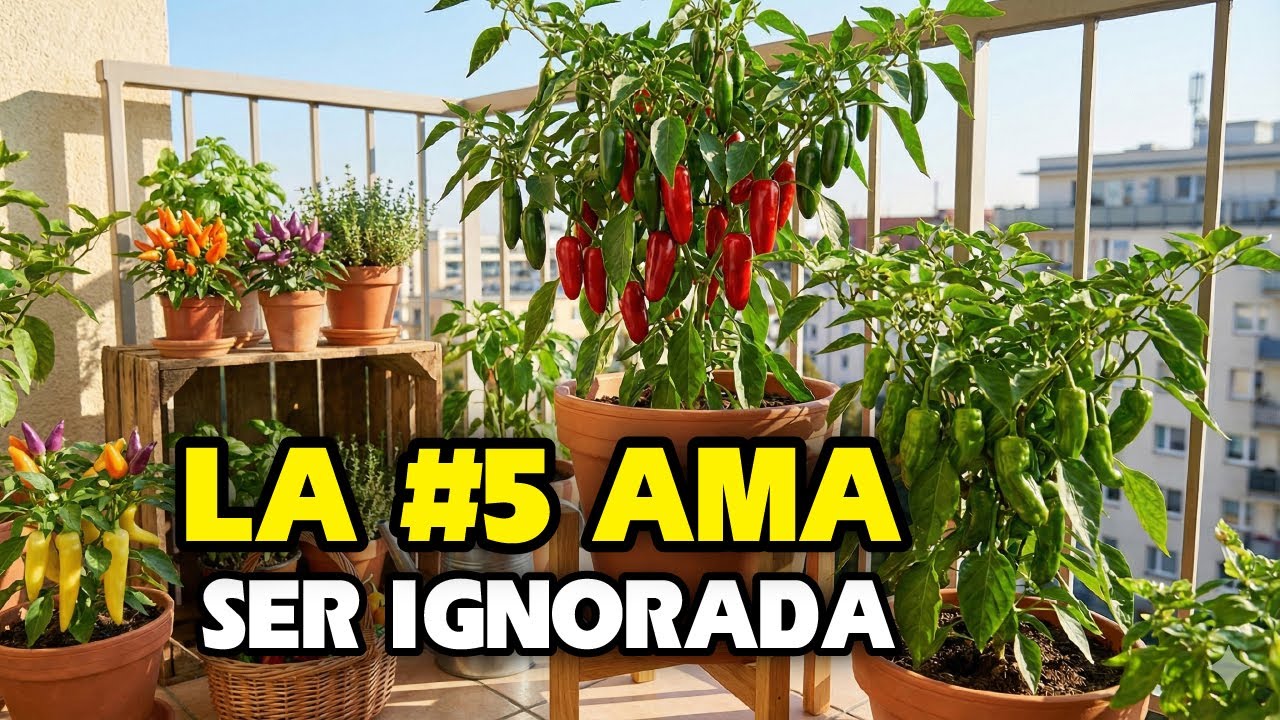Estos 7 Chiles Crecen PRÁCTICAMENTE Solos – ¡El #5 Te Sorprenderá!