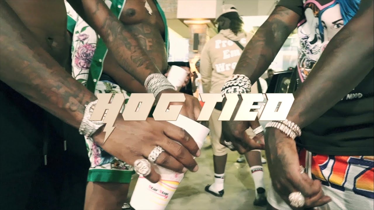 RBG LILBOBBY Ft. Sauce Walka & LilCJ Kasino - Hog Tied ( Official Music Video )