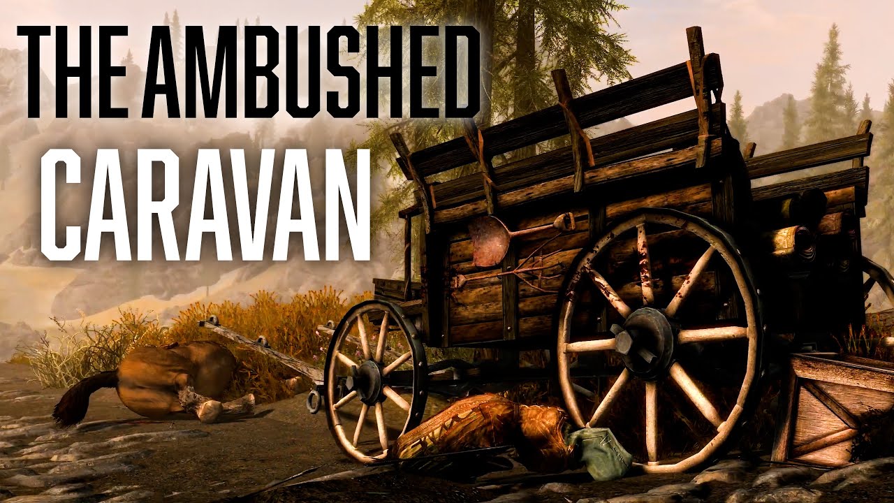 What Happened to the Ambushed Caravan in Skyrim? 