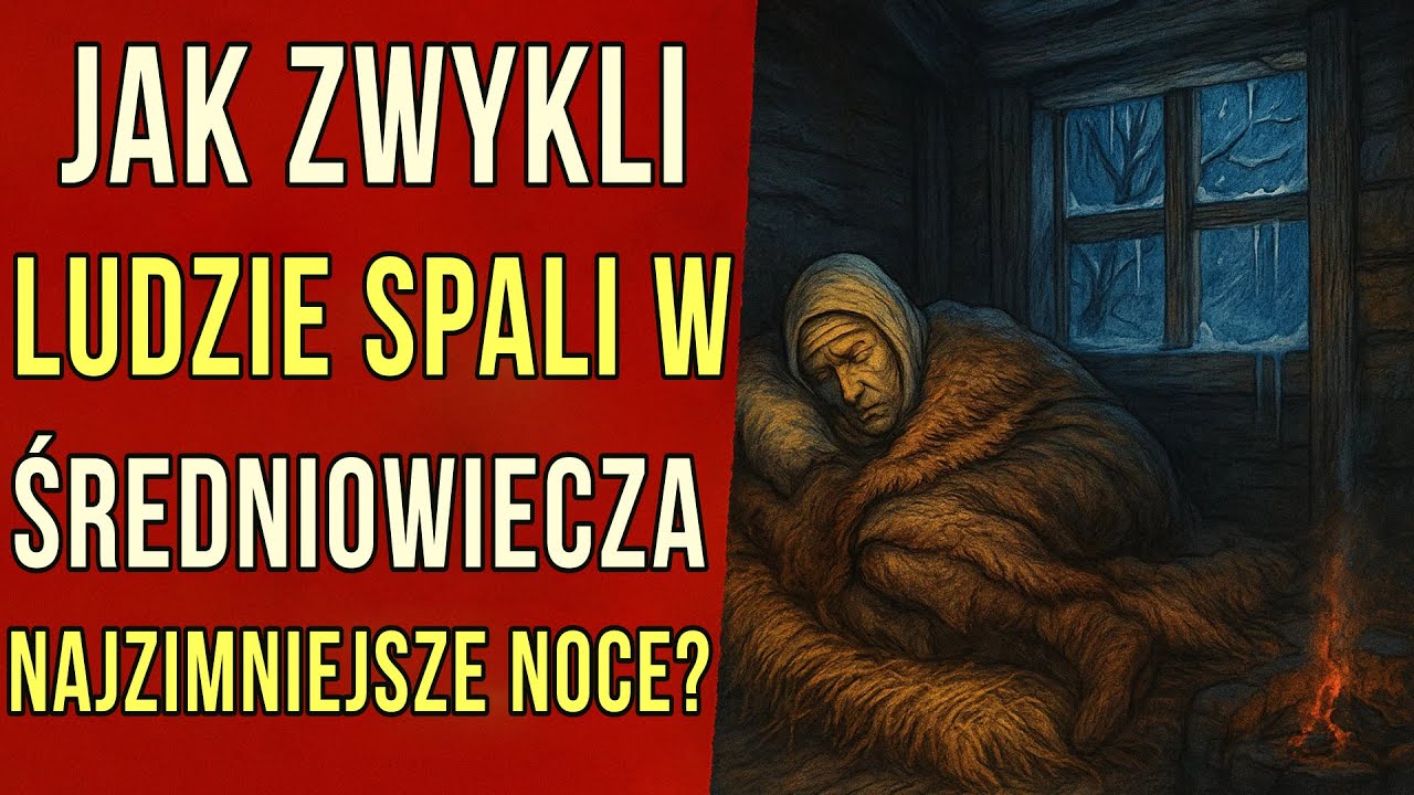 Jak spali zwykli ludzie podczas najzimniejszych nocy średniowiecza?