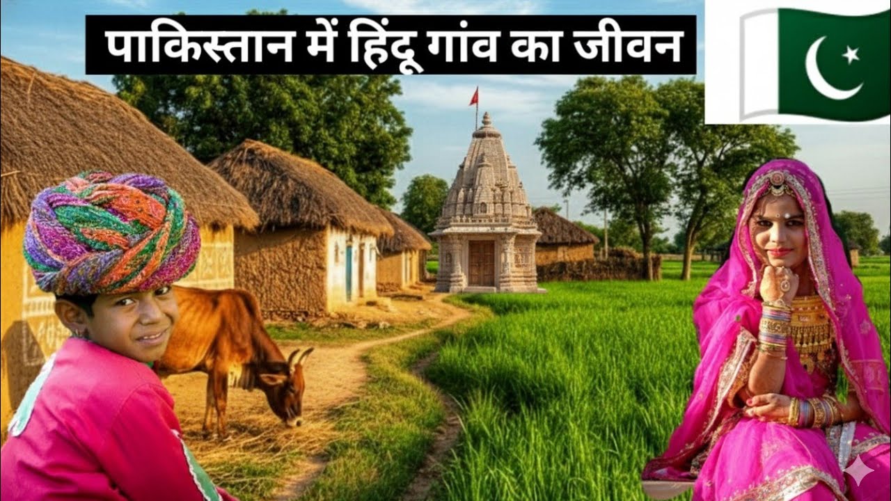 पाकिस्तान में हिंदू गांव का जीवन / Pakistani Hindu village life 