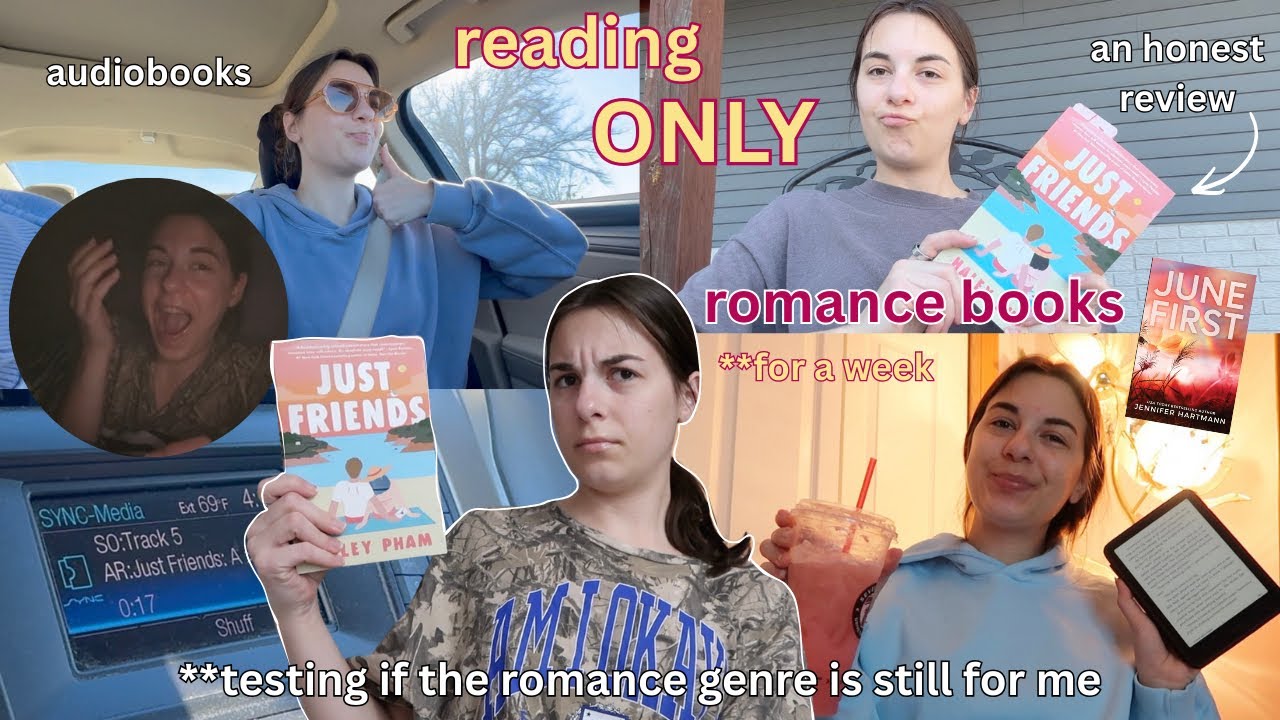 reading ONLY romance for a week and lowkey hating it📚💖👩‍❤️‍👨