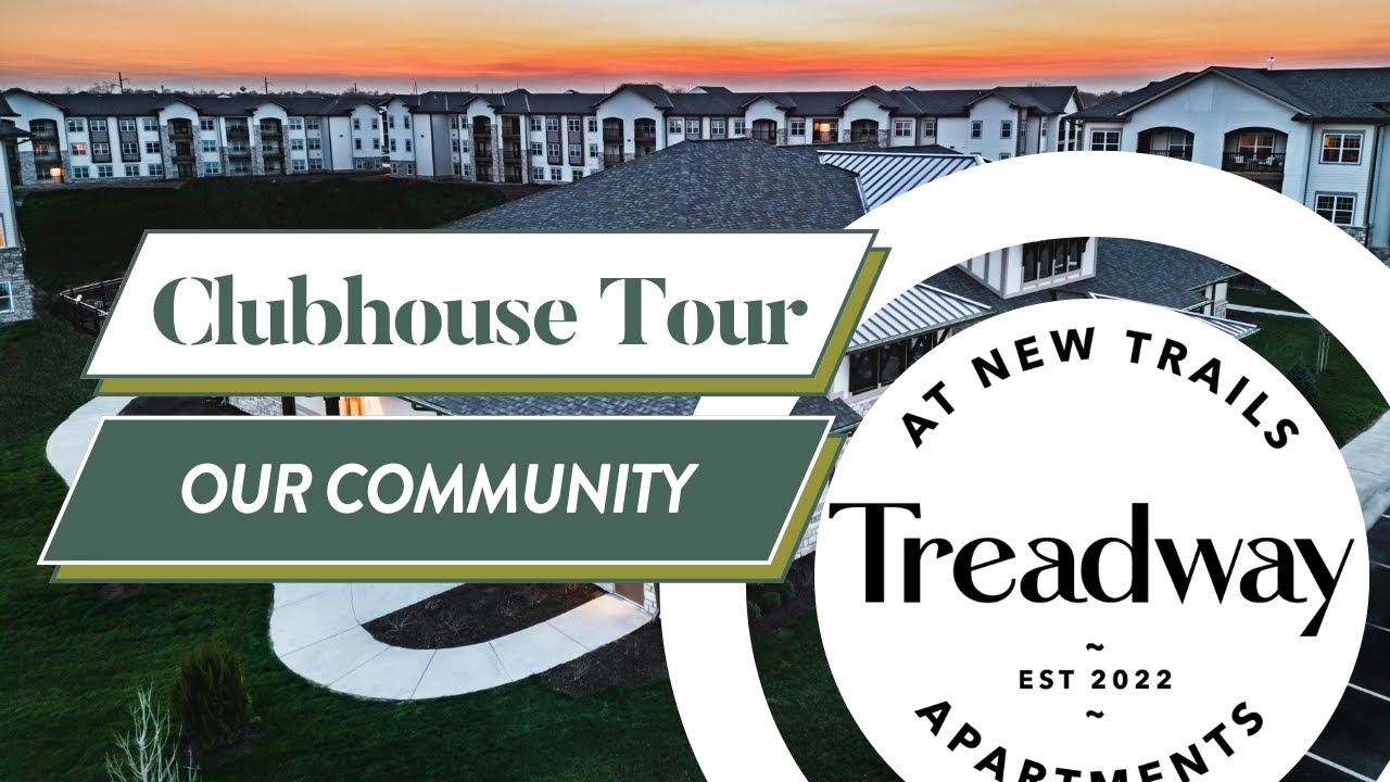 Inside the Luxury Clubhouse at Treadway at New Trails | Gardner, KS Apartments