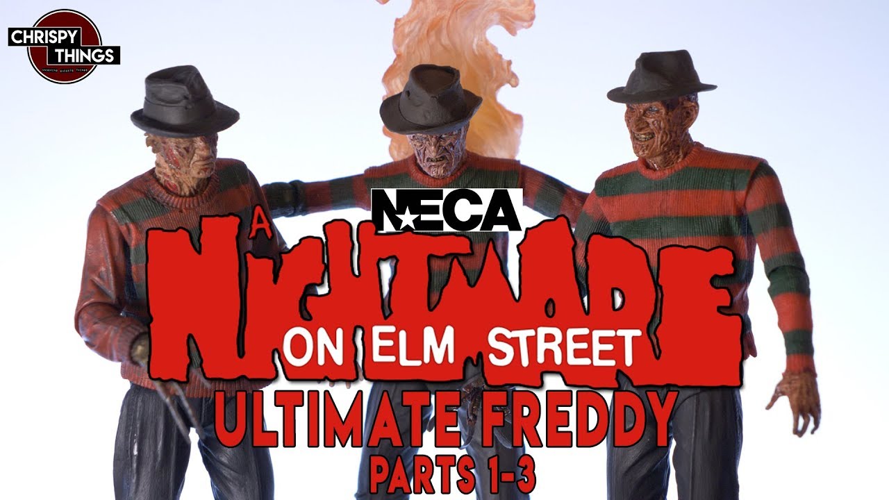 Neca A Nightmare on Elm St. ULTIMATE Freddy Collection! Part 1-3!