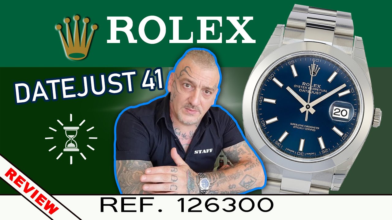 ⭐⭐⭐⭐⭐ Rolex Datejust 41 referenza 126300 - recensione
