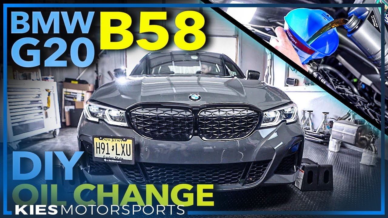 How to change the OIL and OIL FILTER in the BMW G20 M340i (B5) how to reset the oil light