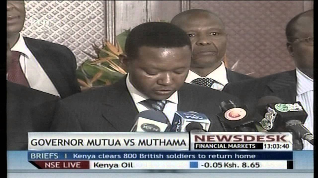 Machakos governor Dr. Alfred Mutua accuses Johnstone Muthama of fighting his development projects